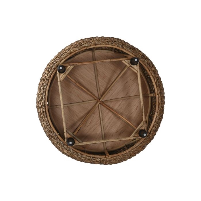 Mesa de Centro Home ESPRIT Natural 119 X 119 X 46 cm 5 Mesa de Centro Home ESPRIT Natural 119 X 119 X 46 cm 5