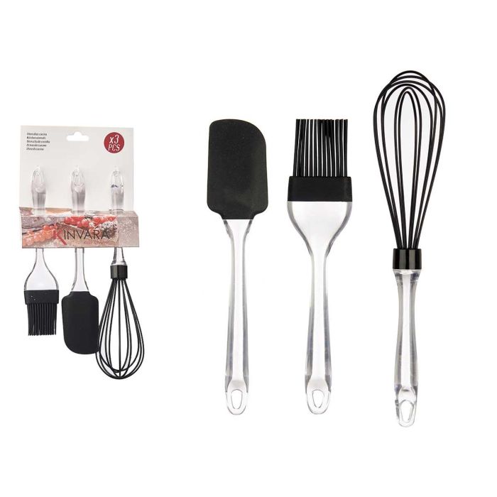 Set 3 Pzs Utensilios Silicona Kinvara 15X34CM (8 Unidades) Set 3 Pzs Utensilios Silicona Kinvara 15X34CM (8 Unidades)