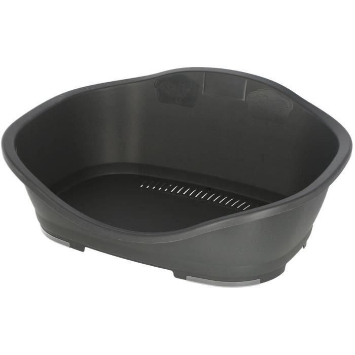 ZOLUX Cesta para Dormir de Plástico, Resistente, con Ranuras de Ventilación, Gris, 65 x 56 x 31 cm para Perro 0 ZOLUX Cesta para Dormir de Plástico, Resistente, con Ranuras de Ventilación, Gris, 65 x 56 x 31 cm para Perro 0