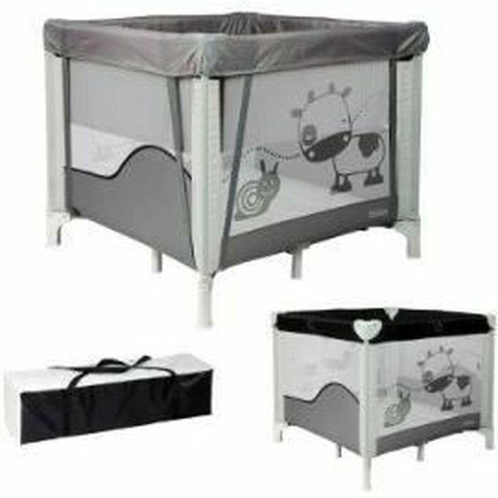 Bambisol Parque y Cuna Plegable para Bebé 90x90cm con 2 Niveles para Dormir y Jugar, Desde Nacimiento hasta 15kg, Bolsa de Transporte 4 Bambisol Parque y Cuna Plegable para Bebé 90x90cm con 2 Niveles para Dormir y Jugar, Desde Nacimiento hasta 15kg, Bolsa de Transporte 4