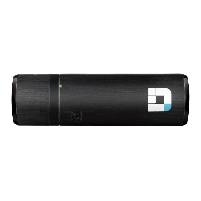 D-Link DWA-182 Adaptador USB Wi-Fi AC1200 Doble Banda 802.11ac 2.4/5GHz hasta 867Mbps 1