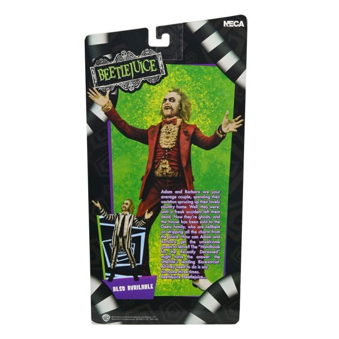 Beetlejuice Red Tuxedo Scale Action Fig. 3 Beetlejuice Red Tuxedo Scale Action Fig. 3