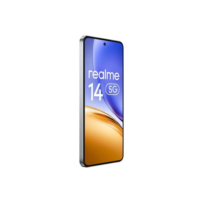 realme 14 16,9 cm (6.67") Android 15 5G 12 GB 256 GB 6000 mAh Plata 3 realme 14 16,9 cm (6.67") Android 15 5G 12 GB 256 GB 6000 mAh Plata 3