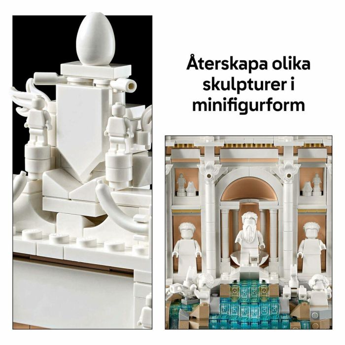 LEGO 21062 Architecture Fontana de Trevi Roma Set de construcción para adultos 5 LEGO 21062 Architecture Fontana de Trevi Roma Set de construcción para adultos 5