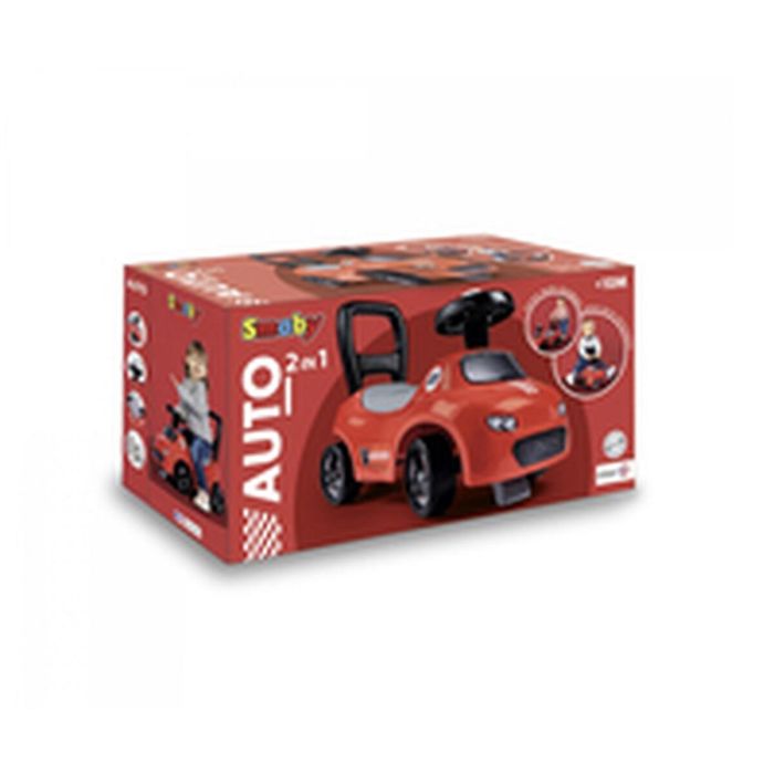 Smoby Correpasillos Rojo, Vehículo de Juguete para Bebés, Edad Mínima 18 Meses, de Plástico, Sin Pilas Ni Sonidos Ni Montaje 1 Smoby Correpasillos Rojo, Vehículo de Juguete para Bebés, Edad Mínima 18 Meses, de Plástico, Sin Pilas Ni Sonidos Ni Montaje 1