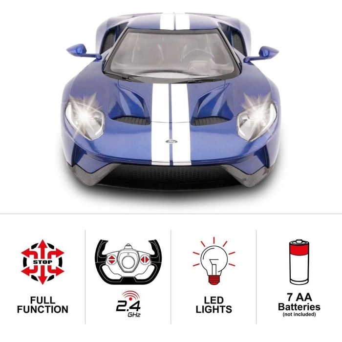 Mondo Motors MON63533 Coche Radio Control Ford GT con Efectos de Luz Escala 1:14 2 Mondo Motors MON63533 Coche Radio Control Ford GT con Efectos de Luz Escala 1:14 2