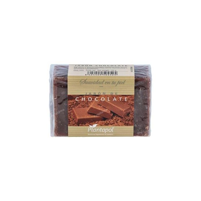 PLANTAPOL Jabón Natural de Chocolate 100g – Hidratante y Rejuvenecedor para Piel Dañada