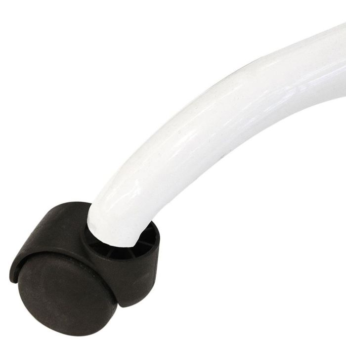 Home Deco Factory Silla con Ruedas Blanca Colección Essentiel 5 Home Deco Factory Silla con Ruedas Blanca Colección Essentiel 5