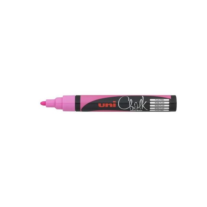 Marcador Tiza Liquida Uni-Ball Chalk Marker Pwe-5M 1,8-2,5 Mm Rosa (Set de 6) Marcador Tiza Liquida Uni-Ball Chalk Marker Pwe-5M 1,8-2,5 Mm Rosa (Set de 6)