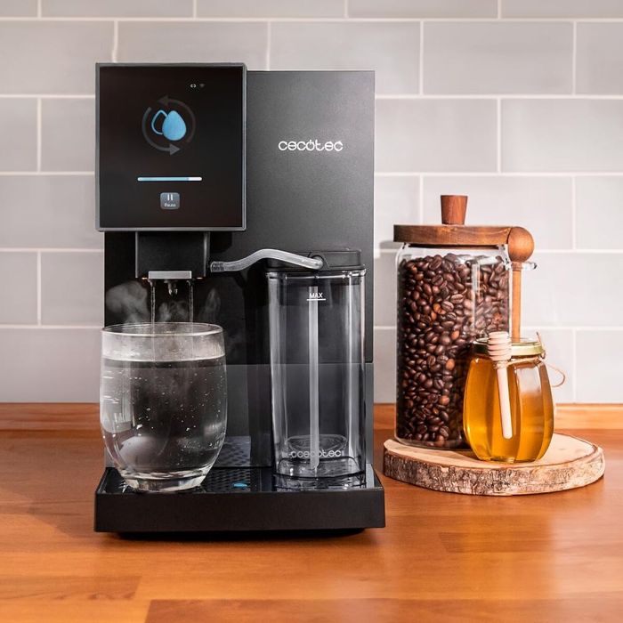 Cafetera Superautomática Cecotec Cremmaet Compactccino Connected 1350 W Negro 19 bar 1 Cafetera Superautomática Cecotec Cremmaet Compactccino Connected 1350 W Negro 19 bar 1