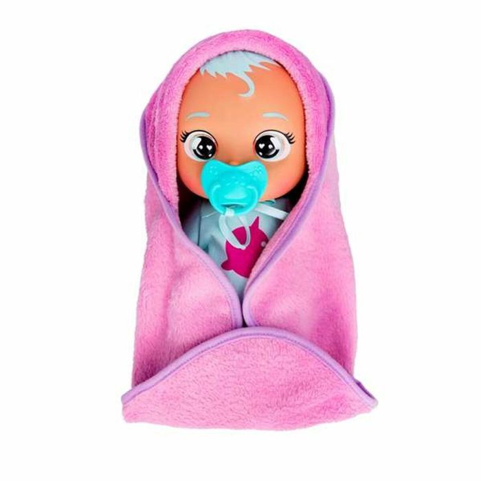 Imc Toys Bebé Llorón Hora del Baño Muñeco Dana o Zoe 30 cm - Balbucea y llora al mojarse, con 2 accesorios y pilas incluidas - Modelos Surtidos 8