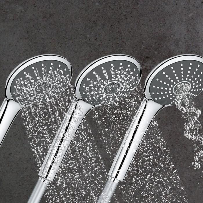 Grohe Teleducha Ducha de Mano de 3 Chorros 4 Grohe Teleducha Ducha de Mano de 3 Chorros 4