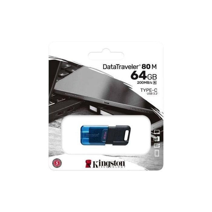 Pendrive 64GB Kingston DataTraveler 80 M USB 3.2 2 Pendrive 64GB Kingston DataTraveler 80 M USB 3.2 2