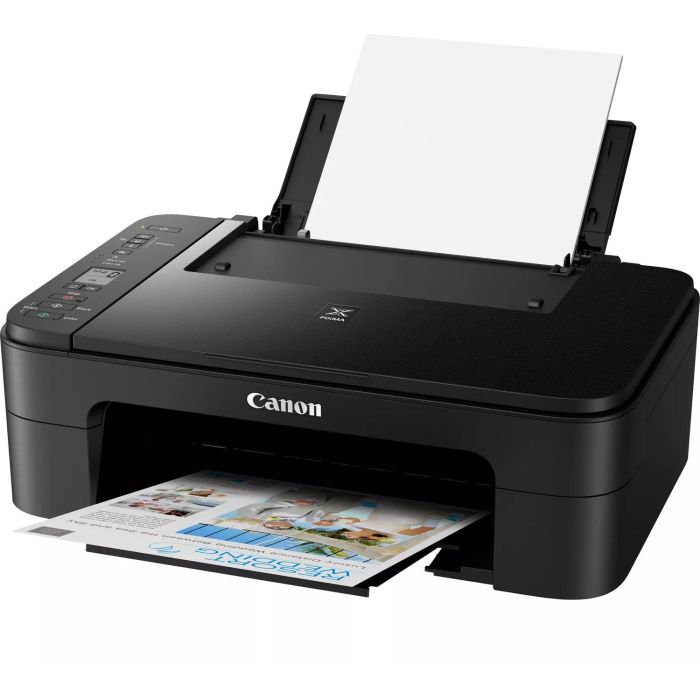 Canon PIXMA TS3350 - Impresora Multifunción Inyección de Tinta Color, Wi-Fi, LCD 1.5", Compatible con AirPrint y Mopria 4