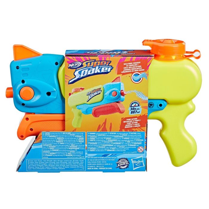 Nerf Super Soaker Wave Spray F6397 Blaster de Agua con Chorro Ondulado para Niños +6 Años 3