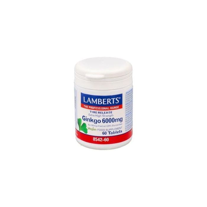 Ginkgo Biloba 6.000 Mg 60 Tabletas