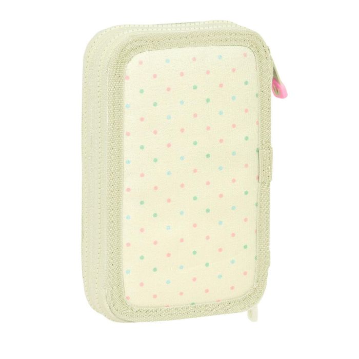 Estuche Escolar con Accesorios Glow Lab Magic flow Beige 12.5 x 19.5 x 4 cm (28 piezas) 2