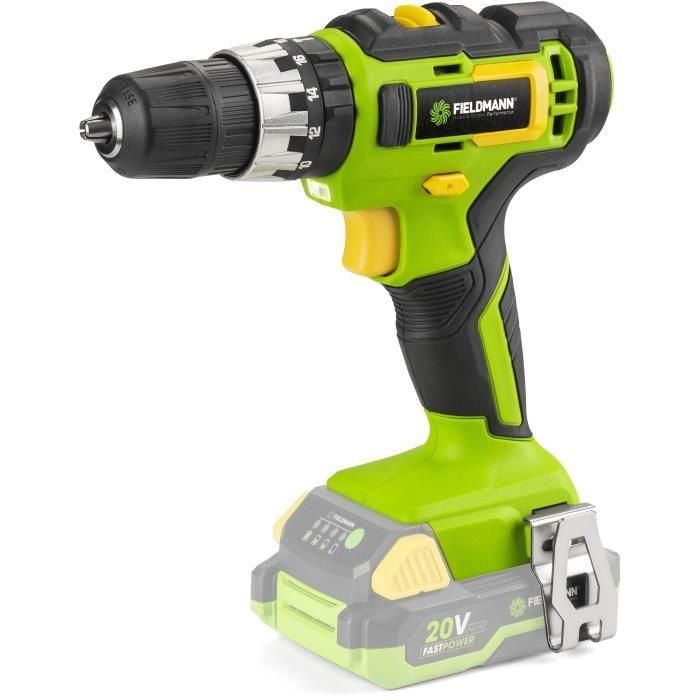 Taladro de impacto inalámbrico - FIELDMANN - 20 V - 35 Nm - Batería y cargador no incluidos 1 Taladro de impacto inalámbrico - FIELDMANN - 20 V - 35 Nm - Batería y cargador no incluidos 1