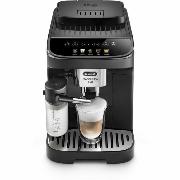 De'Longhi Magnifica Evo, Cafetera espresso con molinillo, tecnología de bebidas lácteas, ECAM290.61.B, Negro 2