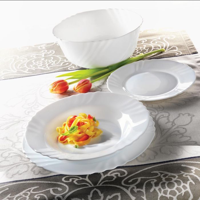 Plato Llano Opal Ebro Bormioli Rocco 24 cm 1 Plato Llano Opal Ebro Bormioli Rocco 24 cm 1