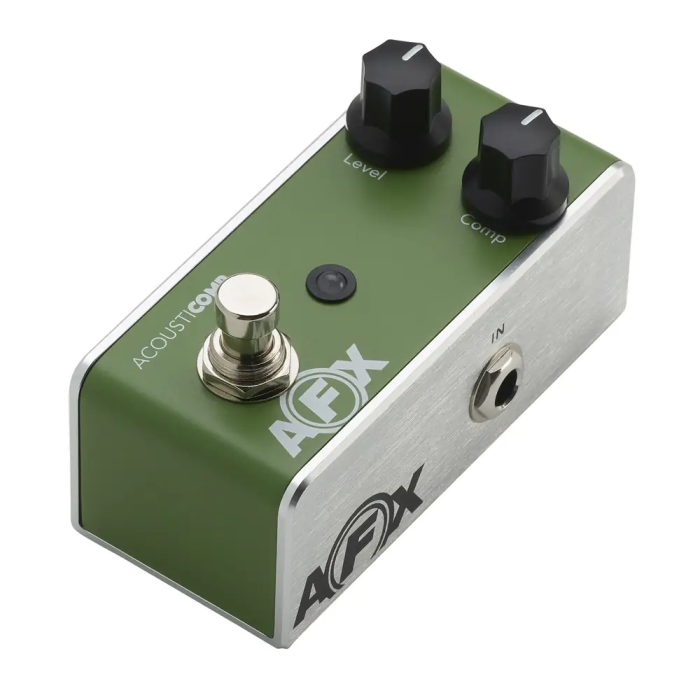 Fishman Pedal Mini Afx Compressor PRO-AFX-CM2 para Instrumentos Acústicos con Tono Mejorado y Sustain 2 Fishman Pedal Mini Afx Compressor PRO-AFX-CM2 para Instrumentos Acústicos con Tono Mejorado y Sustain 2