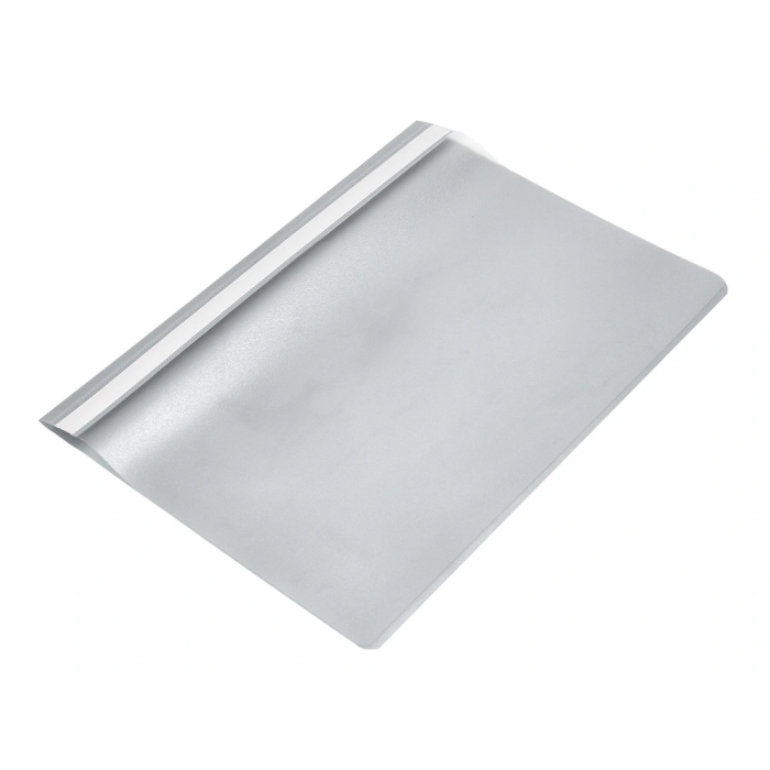 Q-connect Carpeta Dossier Fastener Plástico DIN A4 Gris PVC Transparente Opaca 4