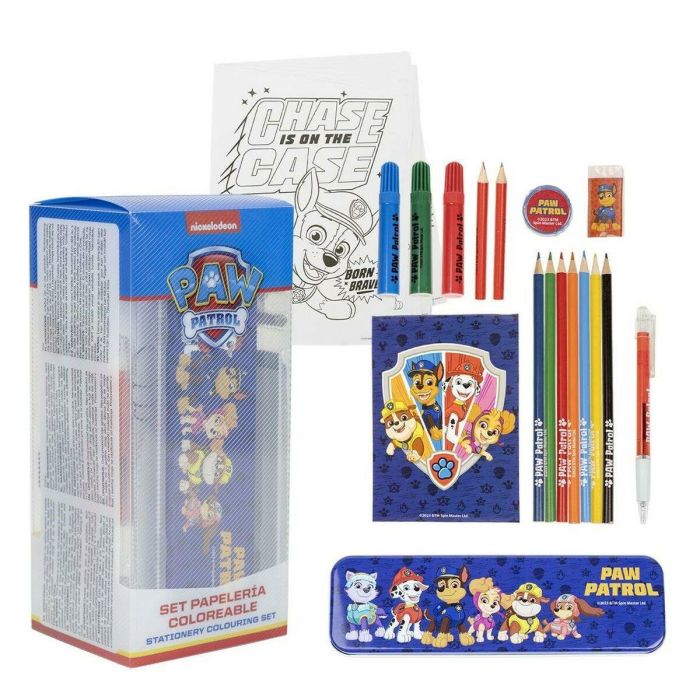 Set papelería coloreable paw patrol 1 Set papelería coloreable paw patrol 1