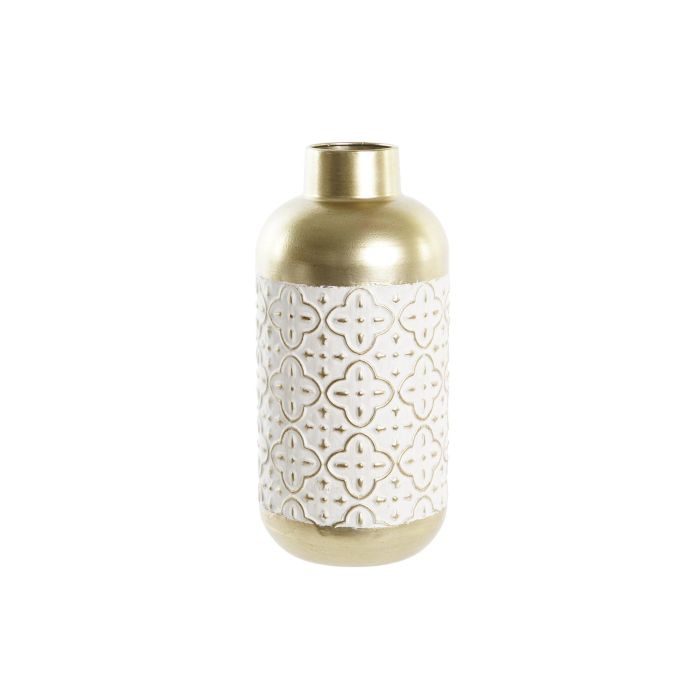 Jarron Arabe DKD Home Decor Dorado Blanco 16 x 34 x 16 cm (4 Unidades) Jarron Arabe DKD Home Decor Dorado Blanco 16 x 34 x 16 cm (4 Unidades)
