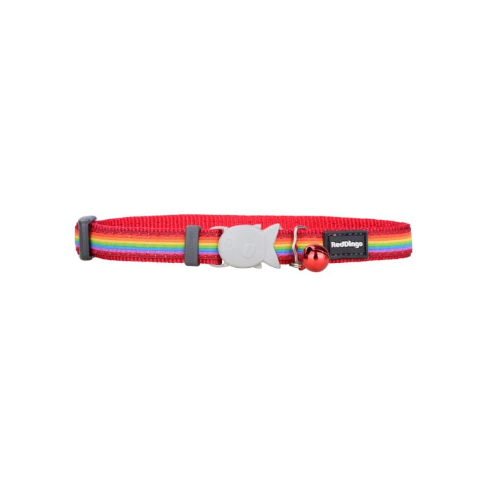 Collar para Perro Red Dingo STYLE RAINBOW 15 mm x 24-36 cm 1