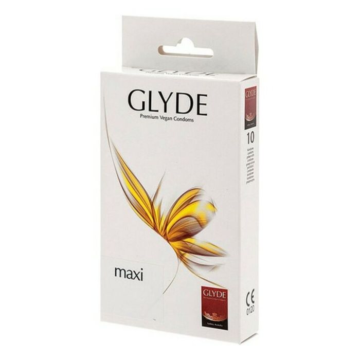Preservativos Glyde Maxi 19 cm (10 uds) Preservativos Glyde Maxi 19 cm (10 uds)