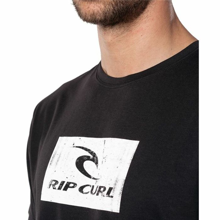 Camiseta de Manga Corta Hombre Rip Curl Hallmark Negro 1