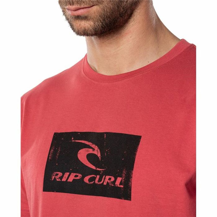 Camiseta de Manga Corta Hombre Rip Curl Hallmark Rojo 1