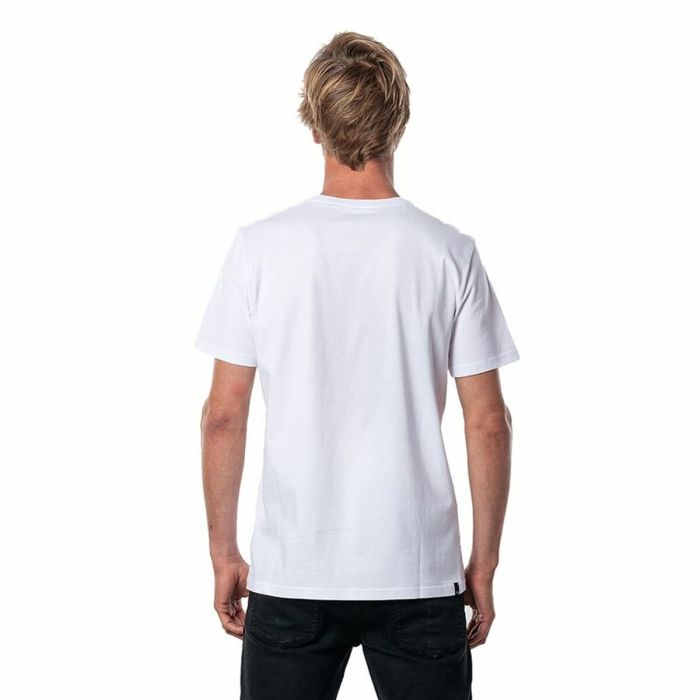 Camiseta de Manga Corta Hombre Rip Curl El Mama Blanco 2