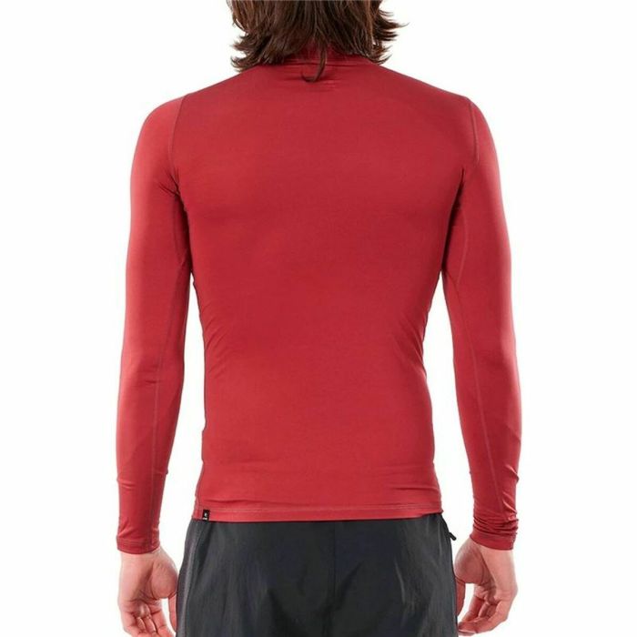 Camiseta de Baño Rip Curl  Corps Rojo Carmesí Hombre 1
