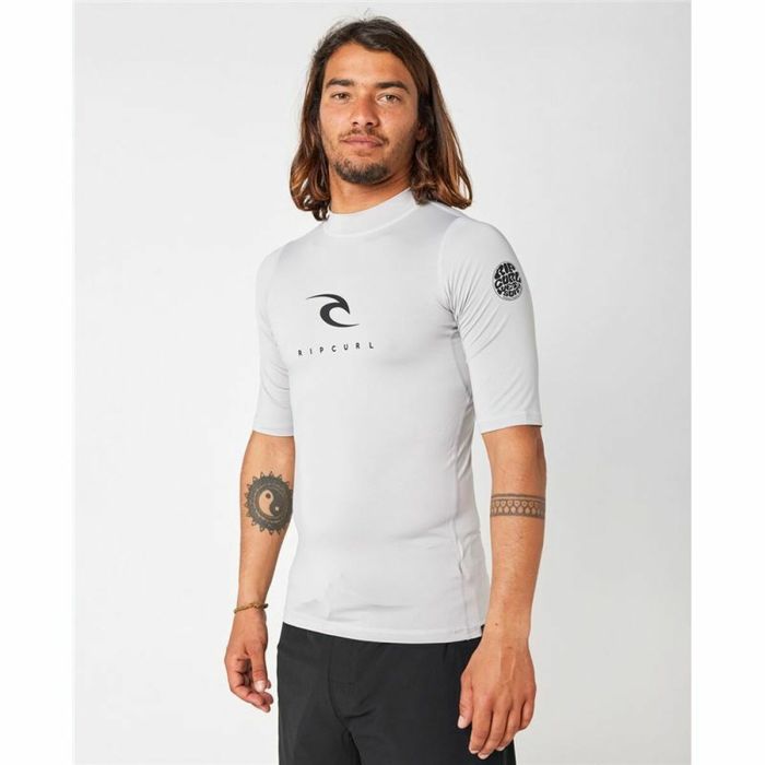 Camiseta de Baño Rip Curl  Corps Blanco Hombre 2