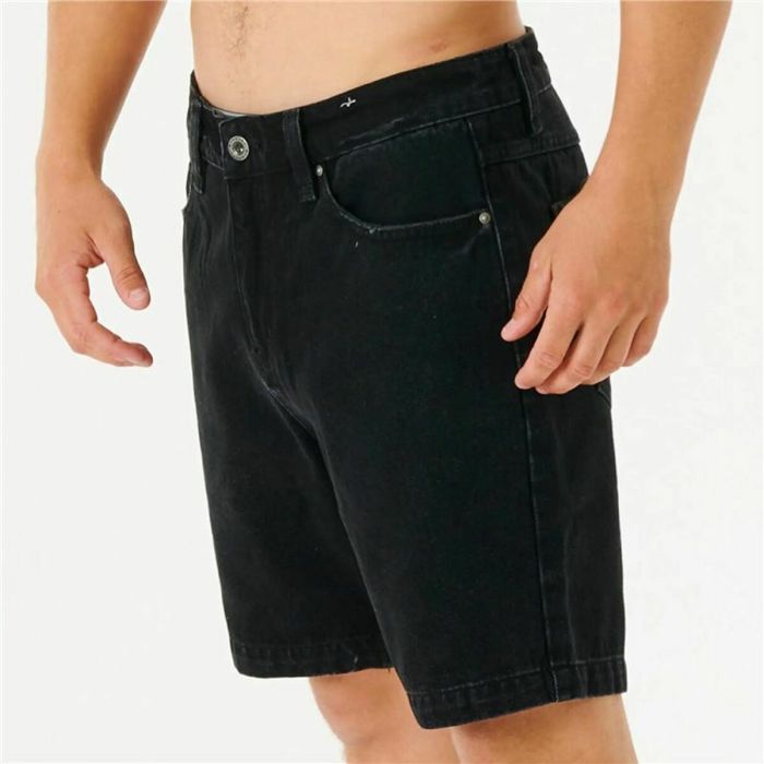 Pantalón Corto Deportivo Rip Curl Denim Walkshort Negro 1