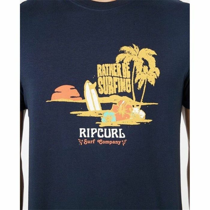 Camiseta Rip Curl Framed Azul marino Hombre 1