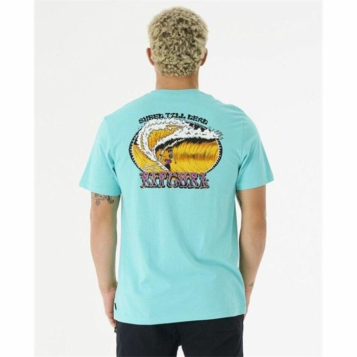 Camiseta Rip Curl Slasher Aguamarina Hombre 2