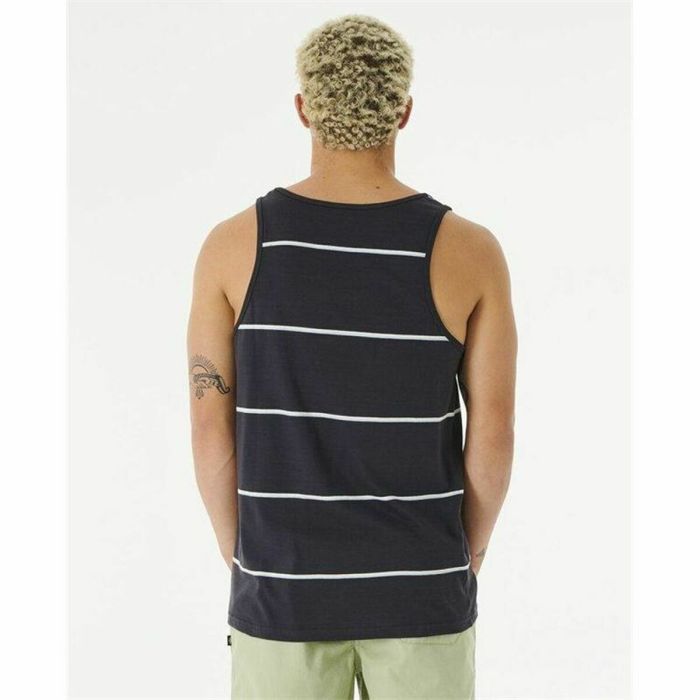 Camiseta para Hombre sin Mangas Rip Curl Swc Rails Tank Negro 2