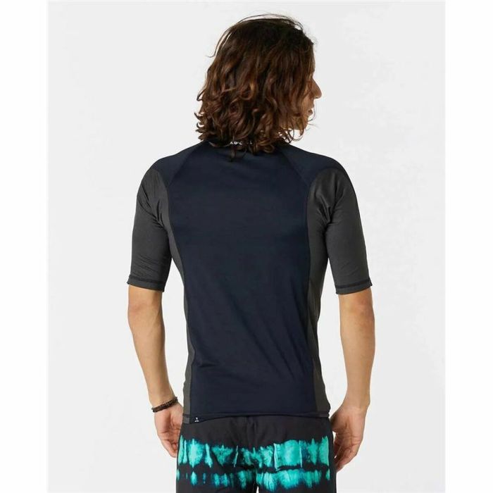 Camiseta de Manga Corta Hombre Rip Curl Waves pf Negro 4