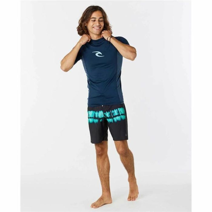 Camiseta de Manga Corta Hombre Rip Curl Waves Azul marino 2