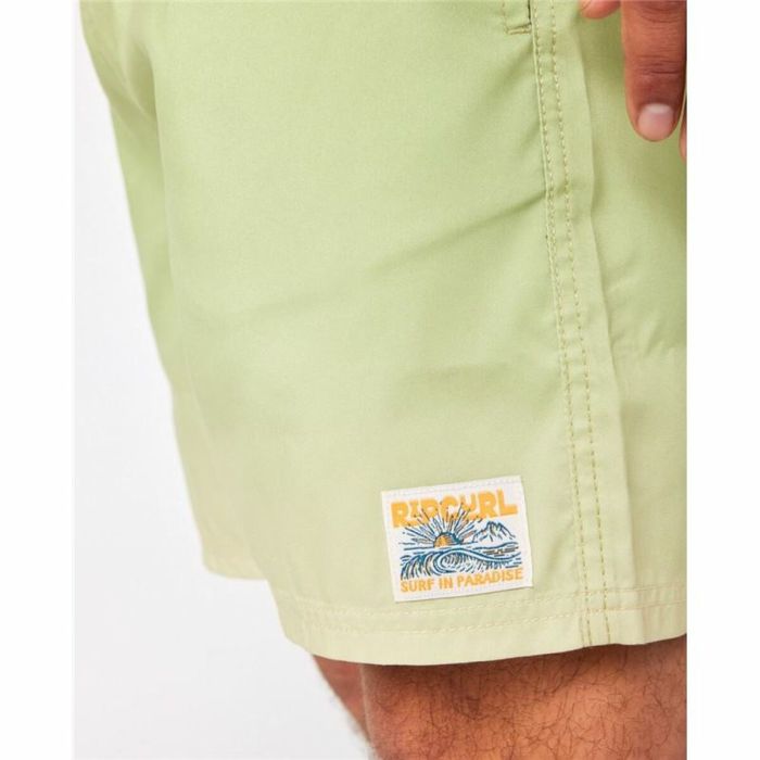 Bañador Hombre Rip Curl Alcion Volley Verde limón 2