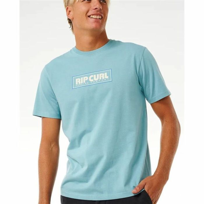 Camiseta de Manga Corta Hombre Rip Curl Big Mumma Icon Azul cielo 1