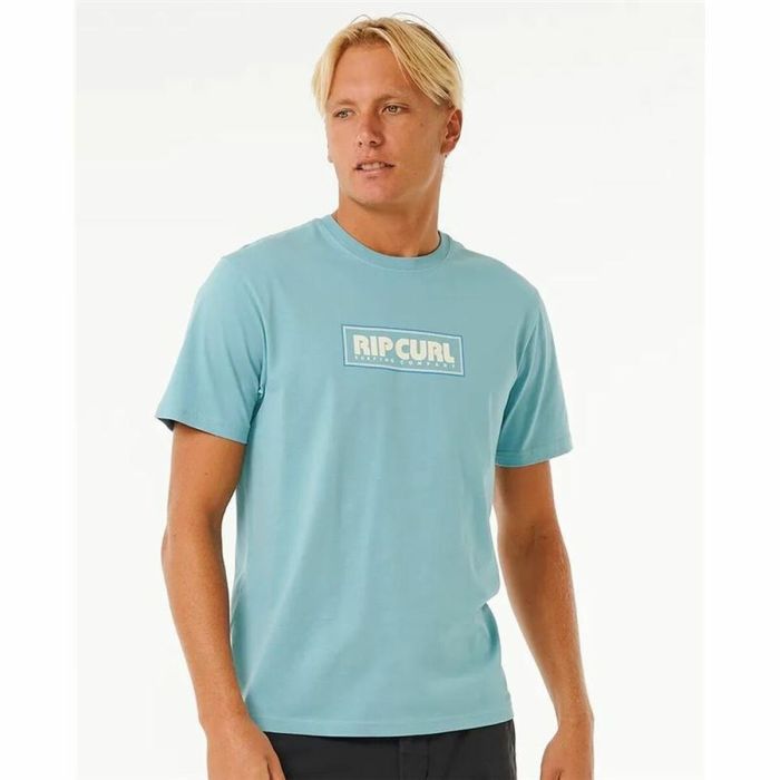 Camiseta de Manga Corta Hombre Rip Curl Big Mumma Icon Azul cielo 3