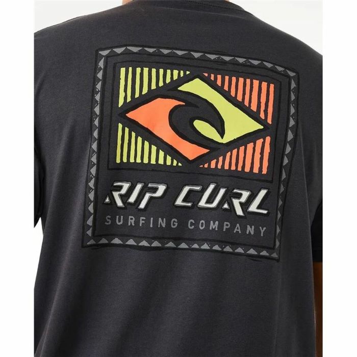 Camiseta de Manga Corta Hombre Rip Curl Traditions Negro 1