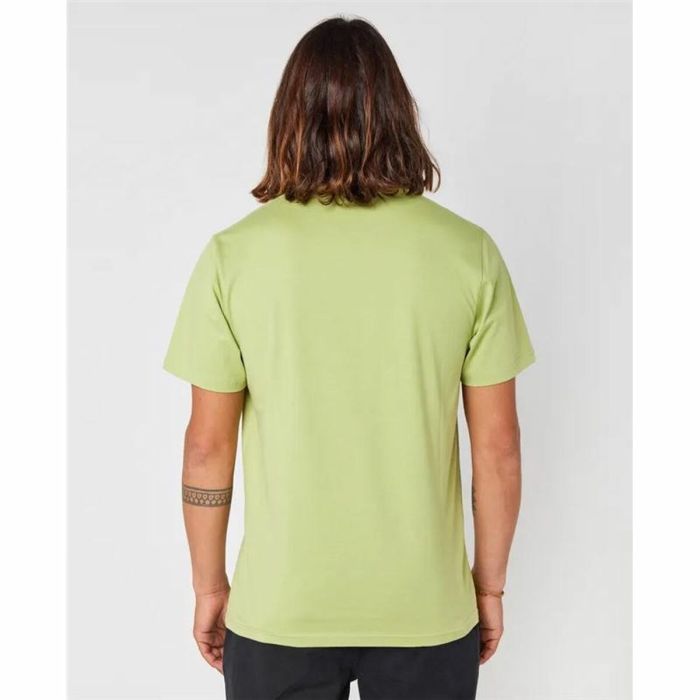 Camiseta de Manga Corta Hombre Rip Curl Paradise Land Verde Claro 3