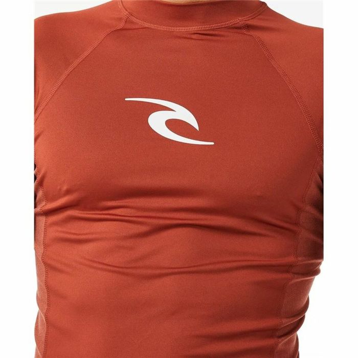 Camiseta de Manga Corta Hombre Rip Curl Waves Upf Marrón 1