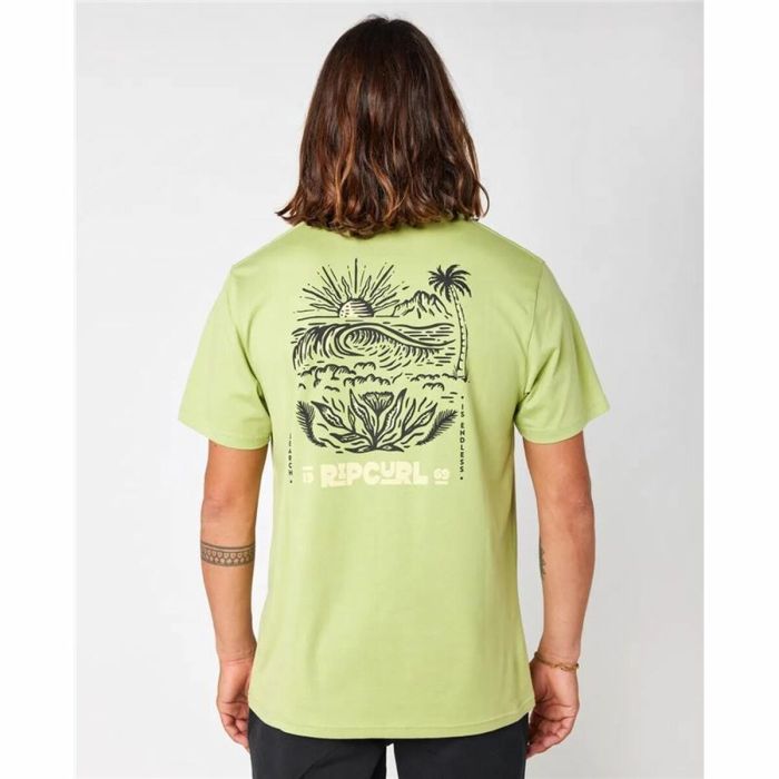 Camiseta de Manga Corta Hombre Rip Curl Surf Paradise FB 4