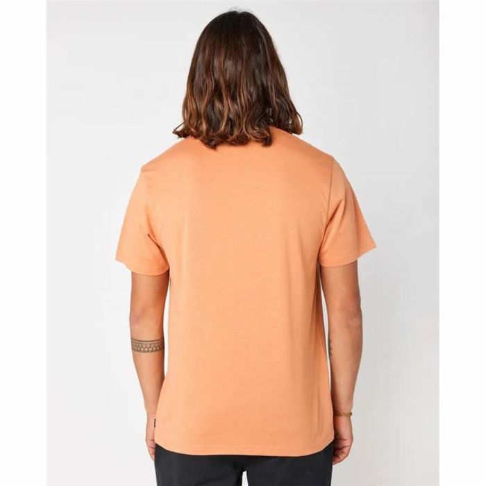 Camiseta de Manga Corta Hombre Rip Curl Desti Animals Naranja 3