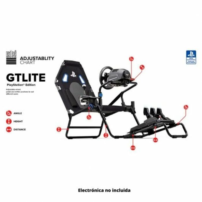 Asiento Racing Next Level Racing GT LITE Negro 1